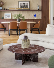 Arte Marble Elazığ Vişne Mermer Orta Sehpa