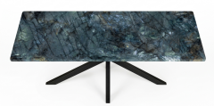 Arte Marble Maxton Lemurian Blue Porselen Yemek Masası