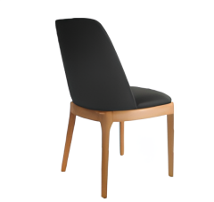 SUN KOLSUZ AHŞAP AYAKLI SANDALYE