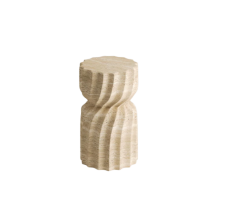 Arte Marble Traverten Yan Sehpa