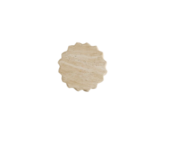 Arte Marble Traverten Yan Sehpa