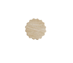 Arte Marble Traverten Yan Sehpa