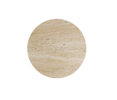 Arte Marble Traverten Orta Sehpa