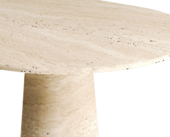 Arte Marble Traverten Yemek Masası