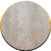 Travertine Filled
