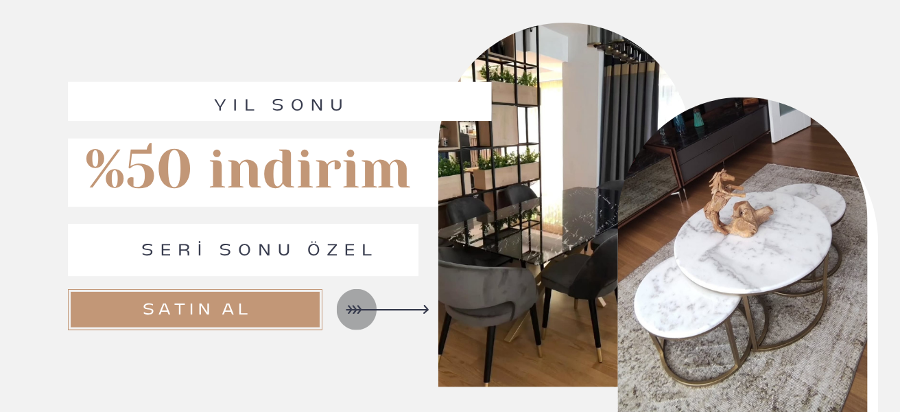 Mermer Yemek Masası