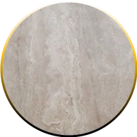 Travertine Filled