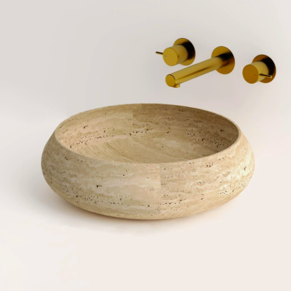 Arte Marble Cuiaba Traverten Lavabo
