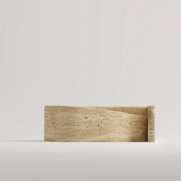 Arte Marble Palmas Traverten Lavabo
