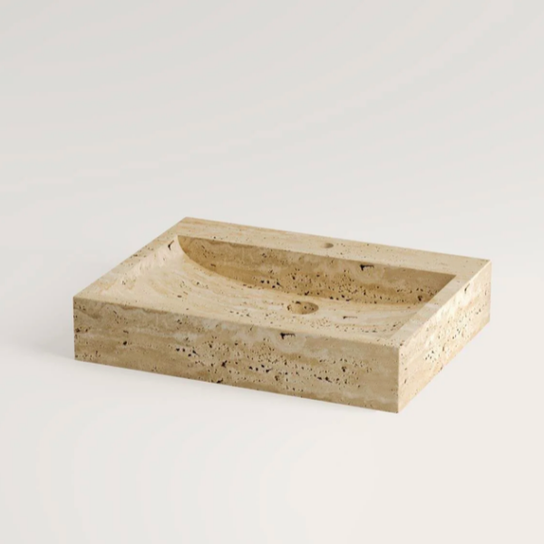Arte Marble Macapa Traverten Lavabo
