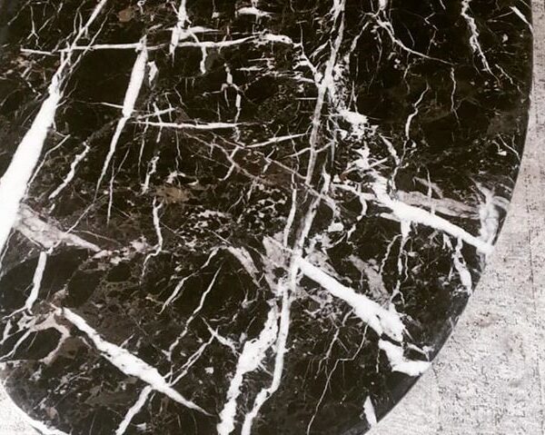 Arte Marble Barretos Black Alanya Orta Sehpa