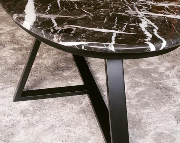 Arte Marble Barretos Black Alanya Orta Sehpa