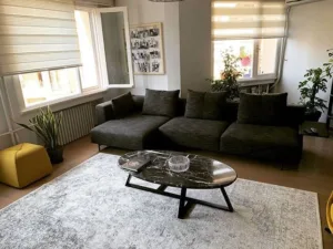 Arte Marble Barretos Black Alanya Orta Sehpa