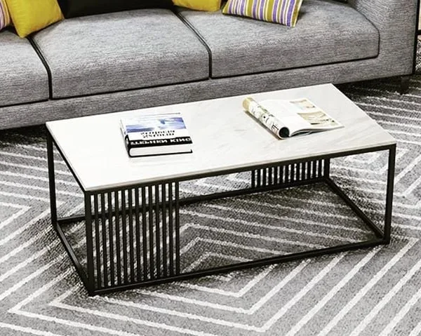 Arte Marble Botucatu Bianco Muğla Orta Sehpa