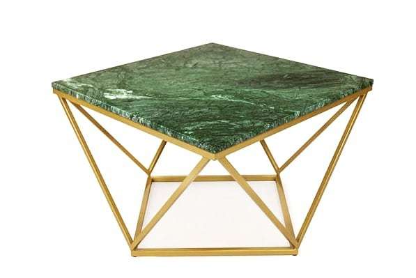 Arte Marble Matinhos Verde Guatemala Orta Sehpa