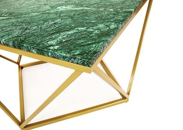 Arte Marble Matinhos Verde Guatemala Orta Sehpa