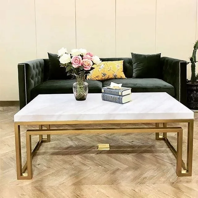 Arte Marble Ourinhos Bianco Muğla Orta Sehpa
