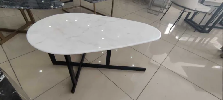 Arte Marble Taubate Afyon Sarı Yumurta Orta Sehpa