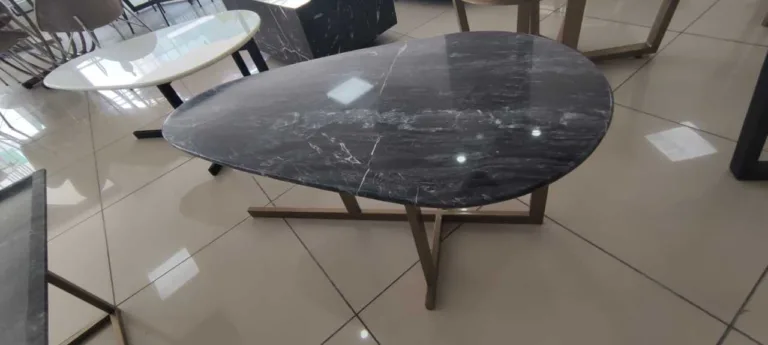 Arte Marble Jacarei Dark River Yumurta Orta Sehpa