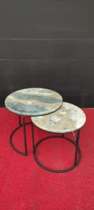 Arte Marble Suzano Afyon Tricolor Orta Sehpa