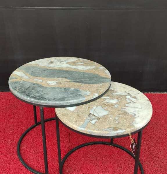 Arte Marble Suzano Afyon Tricolor Orta Sehpa