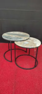 Arte Marble Suzano Afyon Tricolor Orta Sehpa