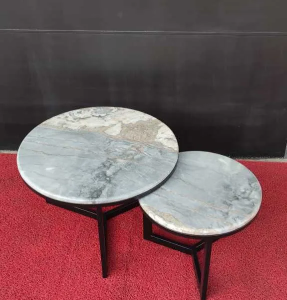 Arte Marble Cotia Afyon Tricolor Orta Sehpa