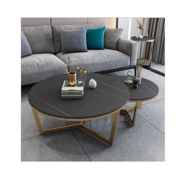 Arte Marble Araras Sahara Noir Orta Sehpa