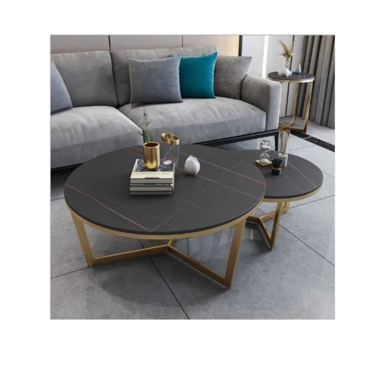 Arte Marble Araras Sahara Noir Orta Sehpa