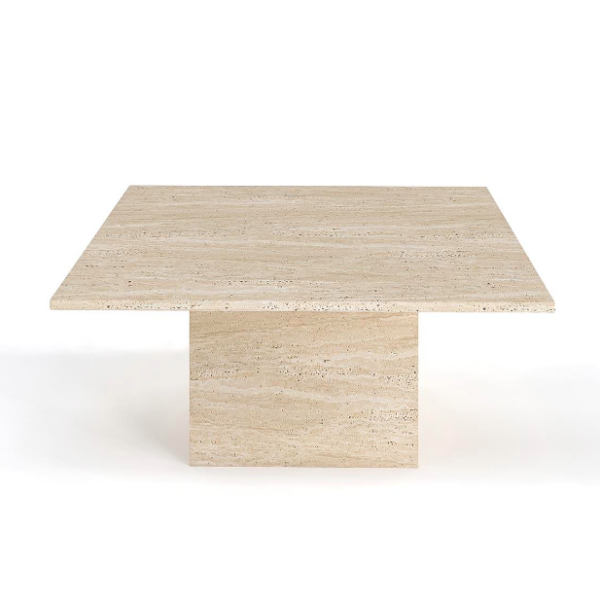 Arte Marble Itaborai Traverten Orta Sehpa