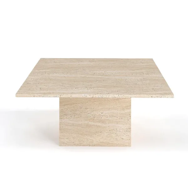 Arte Marble Itaborai Traverten Orta Sehpa