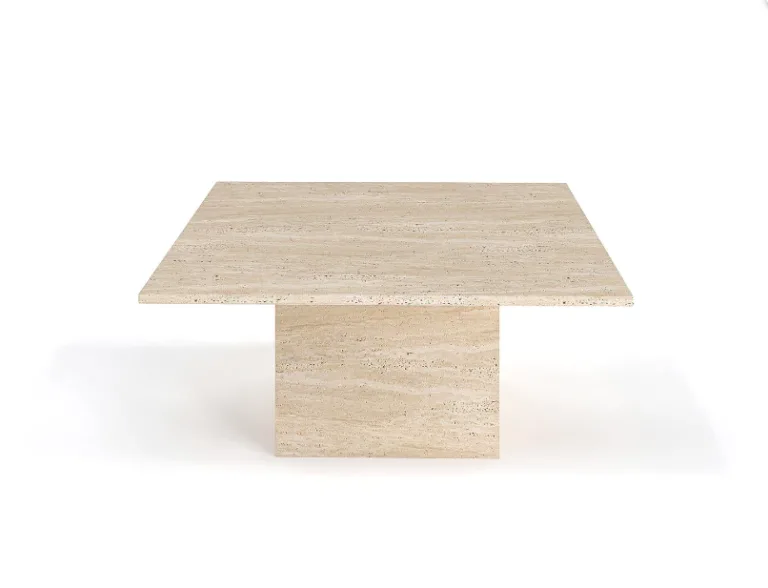 Arte Marble Itaborai Traverten Orta Sehpa