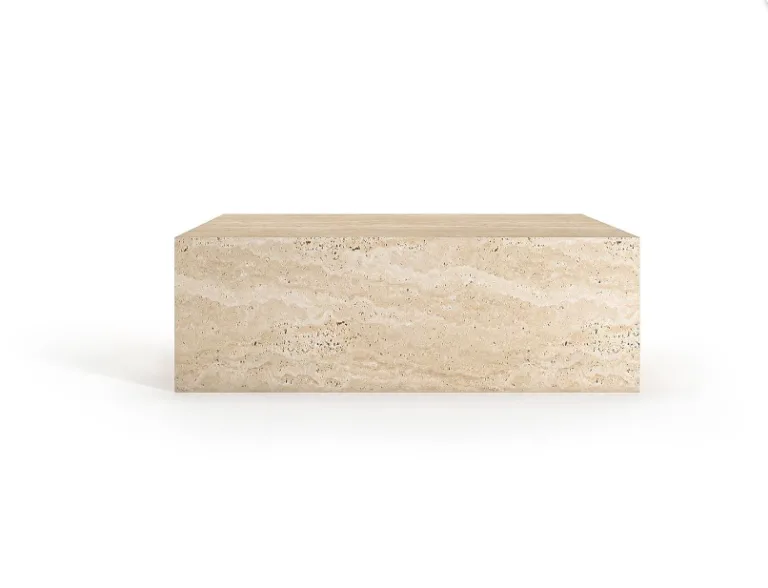 Arte Marble Mangaratiba Traverten Orta Sehpa