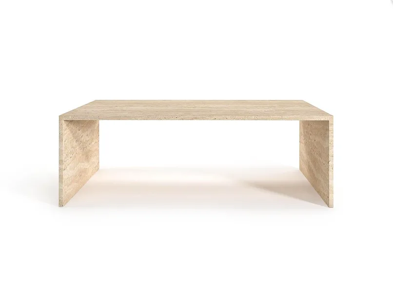 Arte Marble Ilheus Traverten Orta Sehpa