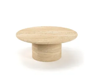 Arte Marble Caruaru Traverten Orta Sehpa