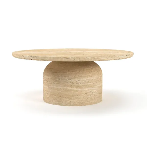 Arte Marble Caruaru Traverten Orta Sehpa