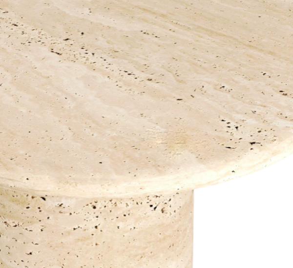 Arte Marble Medianeira Traverten Orta Sehpa