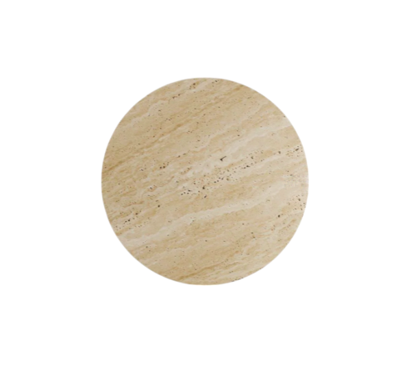 Arte Marble Itapema Traverten Orta Sehpa