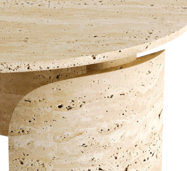 Arte Marble Itapema Traverten Orta Sehpa