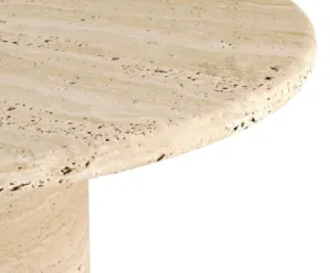 Arte Marble Bombinhas Traverten Orta Sehpa