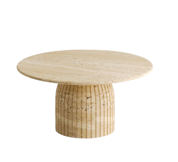 Arte Marble Penha Traverten Orta Sehpa