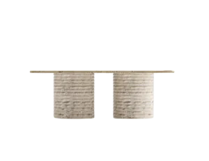 Arte Marble Atalaia Traverten Orta Sehpa
