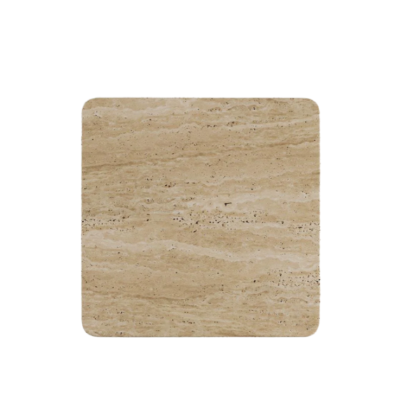 Arte Marble Lagarto Traverten Orta Sehpa