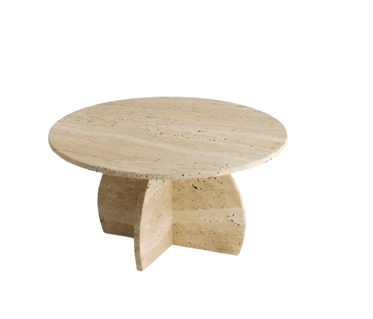 Arte Marble Itabaiana Traverten Orta Sehpa