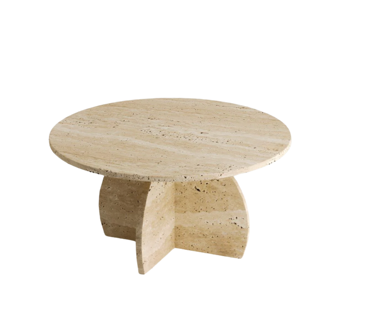 Arte Marble Itabaiana Traverten Orta Sehpa