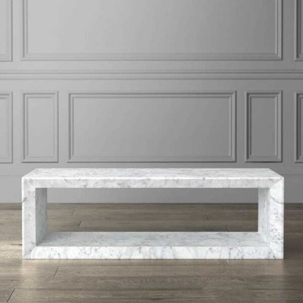 Arte Marble Piracicaba Carrara Blok Orta Sehpa