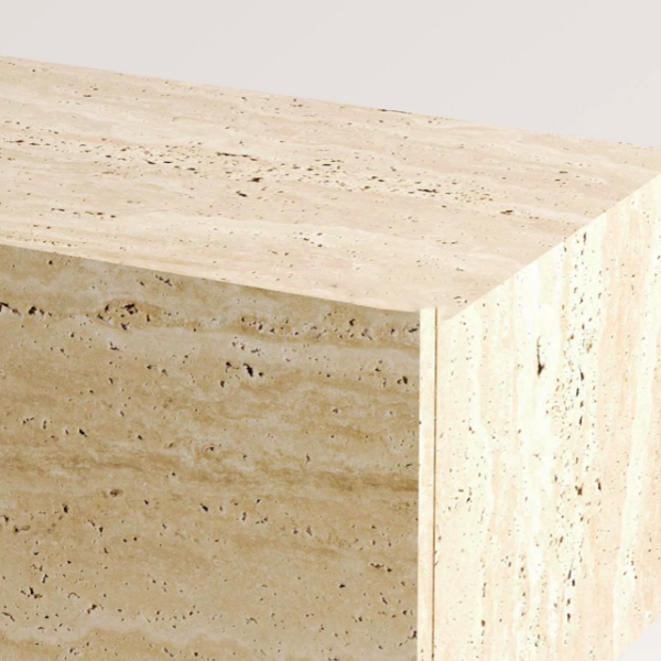 Arte Marble Corupa Traverten TV Ünitesi