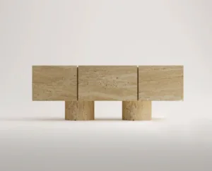 Arte Marble Corupa Traverten TV Ünitesi