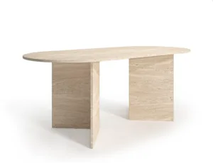 Arte Marble Criciuma Traverten Yemek Masası
