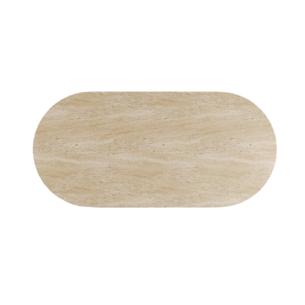 Arte Marble Mafra Traverten Yemek Masası